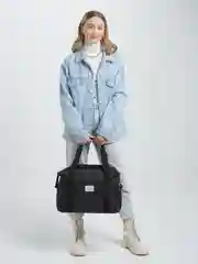Черный сумка спортивная "Fashion"