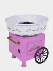 Розовый аппарат для приготовления сахарной ваты дома Cotton candy maker