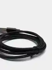 Черный usb кабель магнитный 3 в 1, сменные разъемы MicroUSB,Type-C,Lightning для Android и iPhone