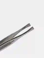 Пинцет для бровей прямой Mertz A1342, 8 см