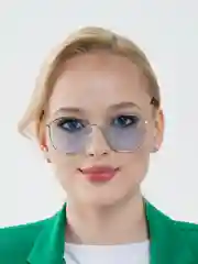 Голубой солнцезащитные женские очки