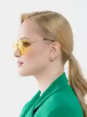Желтый солнцезащитные женские очки