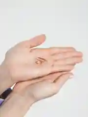 Бронзовый серьги, каффы, цвет золотой