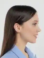 Бордовый серьги, каффы, цвет золотой