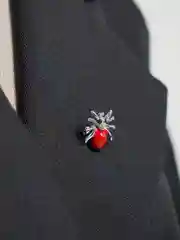 Красный брошь-булавка для одежды, разные виды