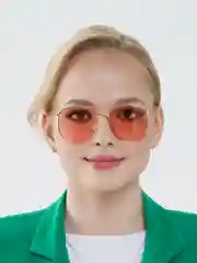 Розовый солнцезащитные женские очки
