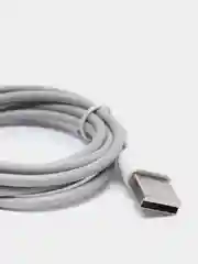 Белый кабель Floveme, ускоренная зарядка, разъем Type C, серый, 1 метр