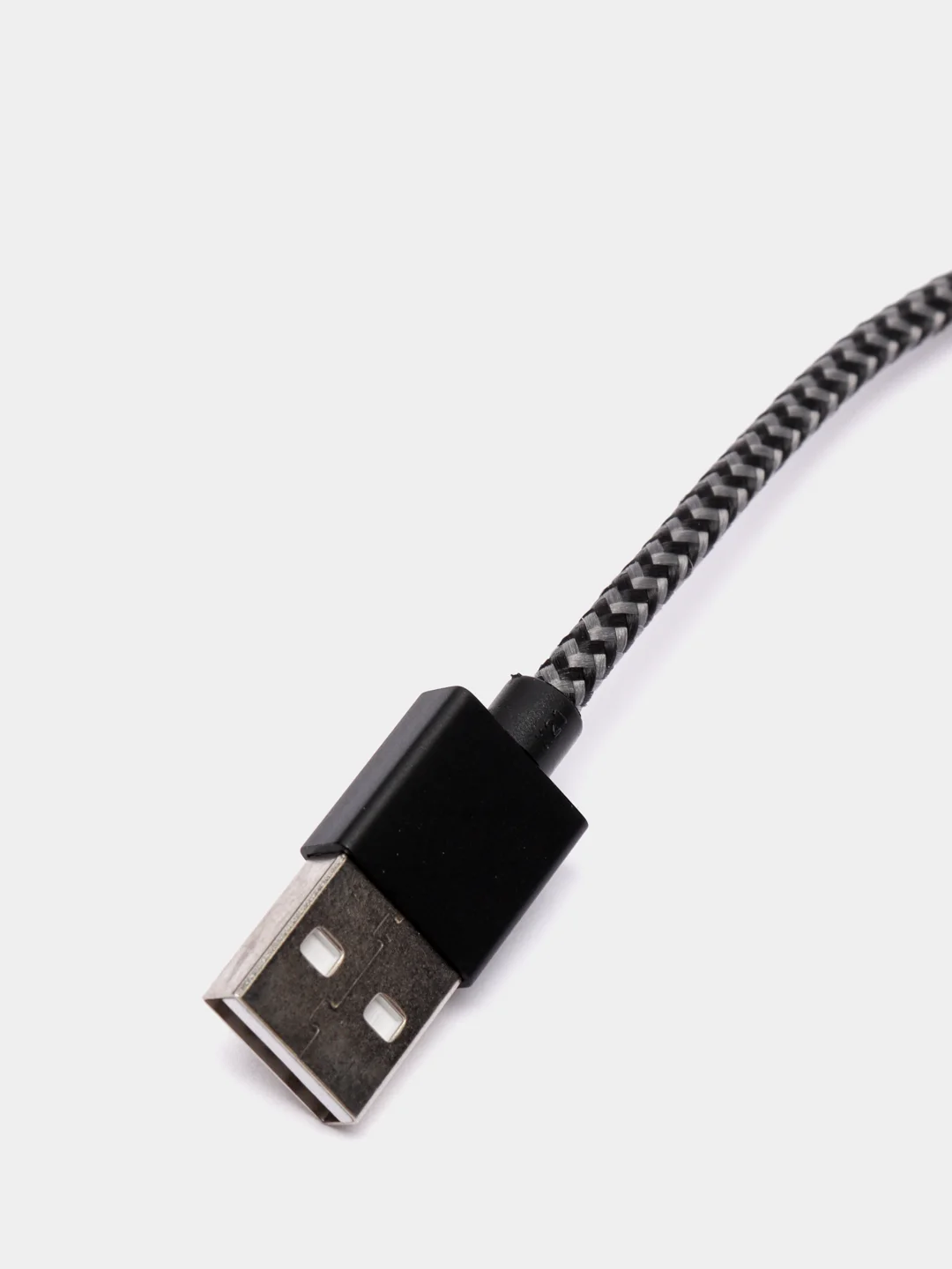 Серый кабель для зарядки Type-C Hoco X14 (3А), 1 и 2 метра