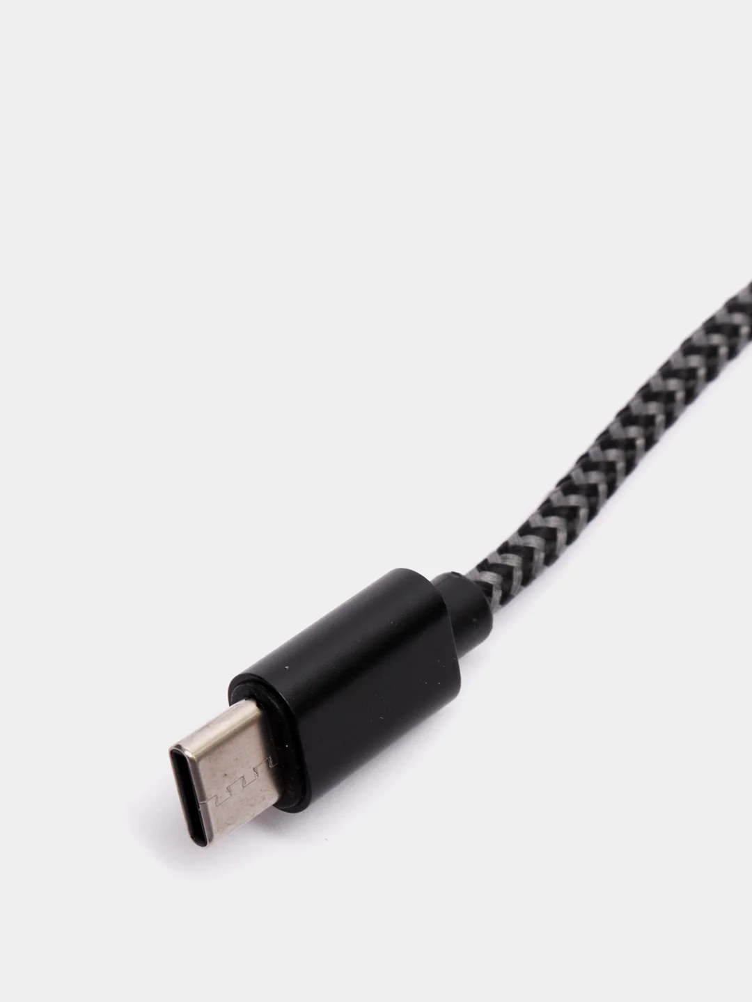 Серый кабель для зарядки Type-C Hoco X14 (3А), 1 и 2 метра