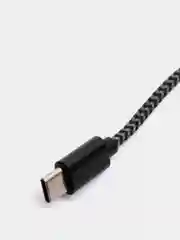 Серый кабель для зарядки Type-C Hoco X14 (3А), 1 и 2 метра