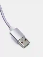 Фиолетовый usb кабель 2.0 А  Apple Lythning, type C, micro usb