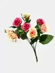 Вишнёвый розы кустовые искусственные