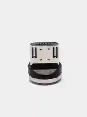 Красный usb кабель магнитный 3 в 1, сменные разъемы MicroUSB,Type-C,Lightning для Android и iPhone