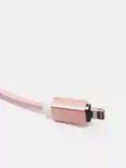 Розовый usb кабель магнитный Quick Charge 3.0 быстрый заряд с передачей данных, 2-х метровые