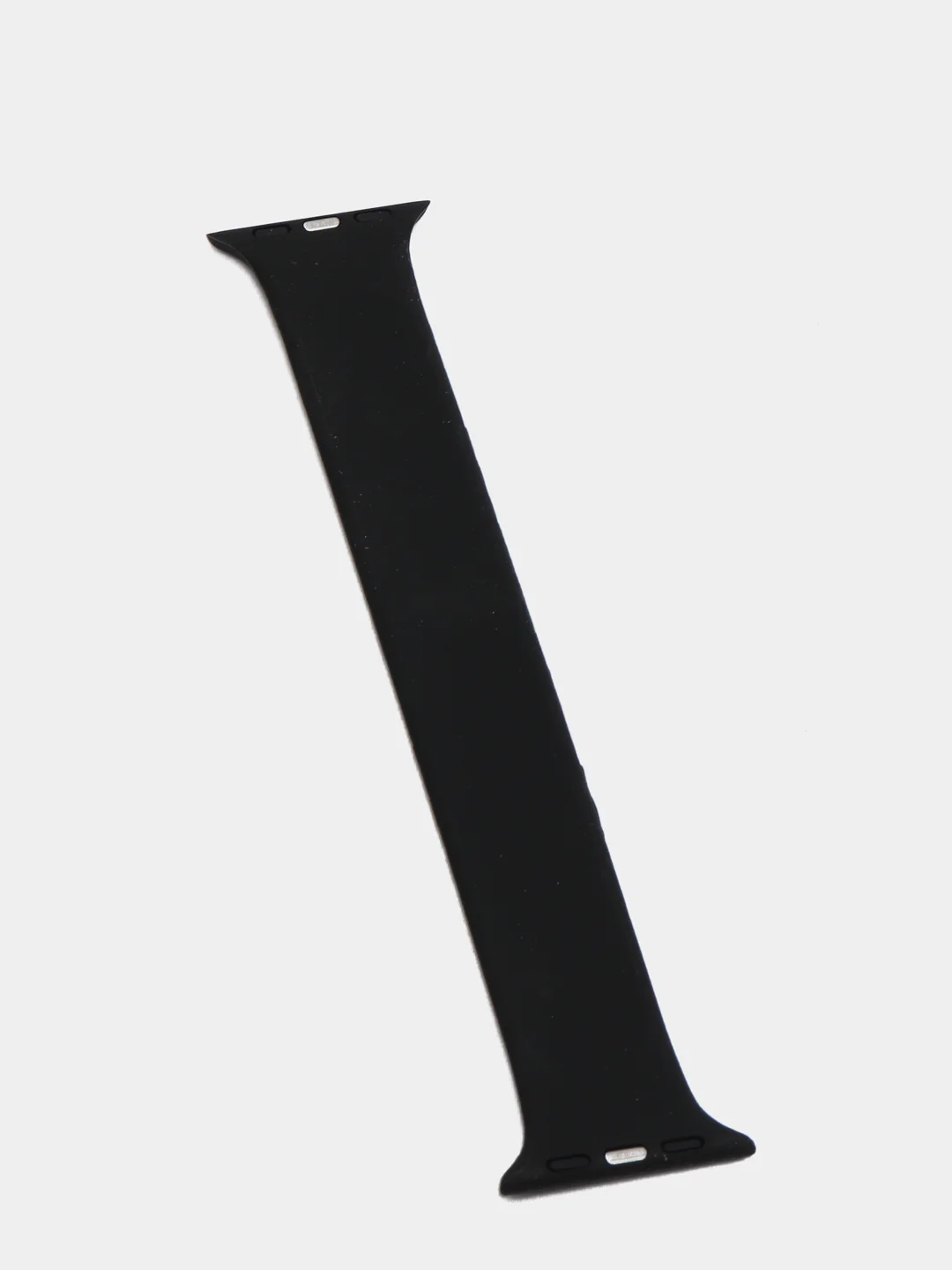Черный solo Loop силиконовый ремешок Apple Watch 38, 40, 42, 44 mm Series 1, 2, 3, 4, 5, 6, SE