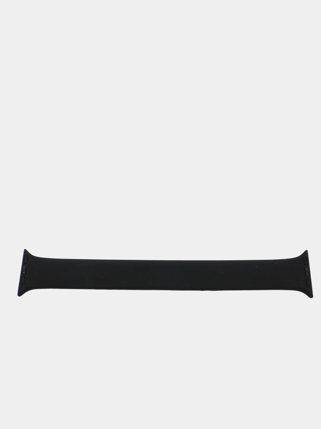 Черный solo Loop силиконовый ремешок Apple Watch 38, 40, 42, 44 mm Series 1, 2, 3, 4, 5, 6, SE