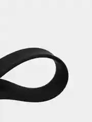 Черный solo Loop силиконовый ремешок Apple Watch 38, 40, 42, 44 mm Series 1, 2, 3, 4, 5, 6, SE