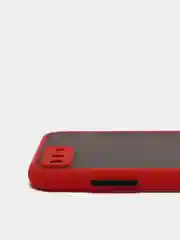 Конфетный iphone 7+ / 8 Plus чехол матовый с цветными кнопками