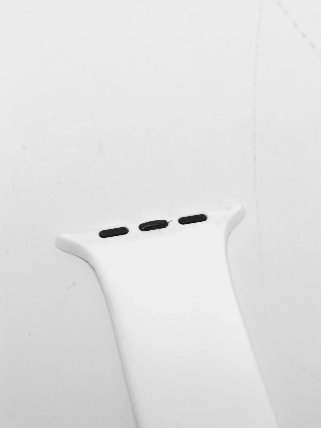 Белый solo Loop силиконовый ремешок Apple Watch 38, 40, 42, 44 mm Series 1, 2, 3, 4, 5, 6, SE