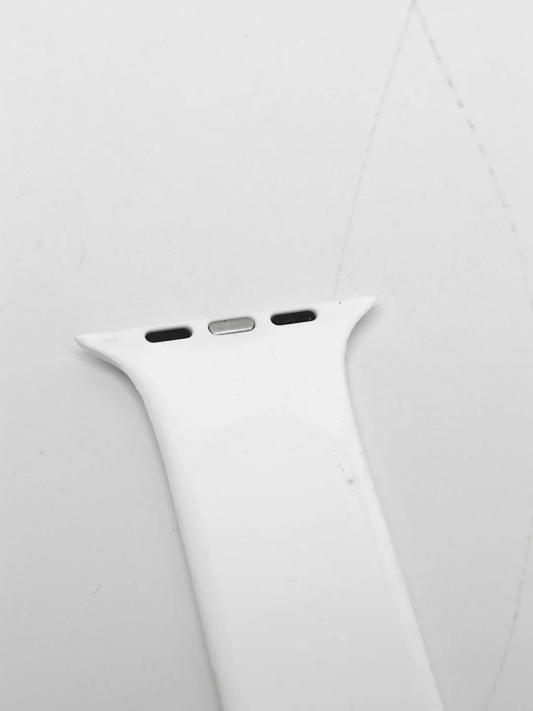 Белый solo Loop силиконовый ремешок Apple Watch 38, 40, 42, 44 mm Series 1, 2, 3, 4, 5, 6, SE