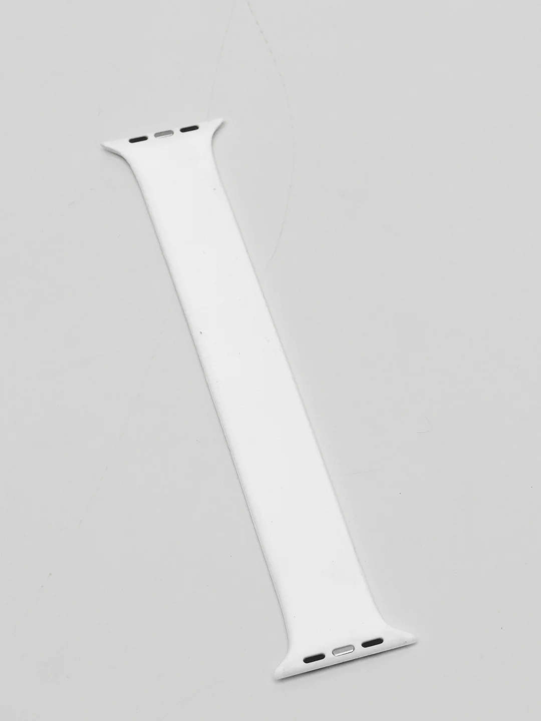 Белый solo Loop силиконовый ремешок Apple Watch 38, 40, 42, 44 mm Series 1, 2, 3, 4, 5, 6, SE
