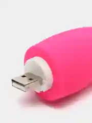 Розовый вибратор виброяйцо беспроводное с USB, 2 цвета