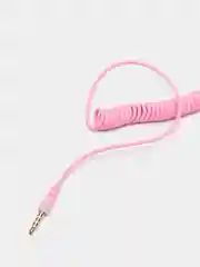Розовый вакумные наушники Telephone Line R11