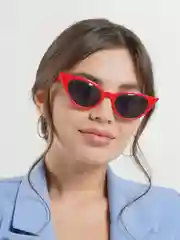 Красный имиджевые очки