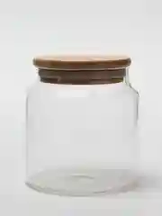 Банка для сыпучих продуктов с крышкой