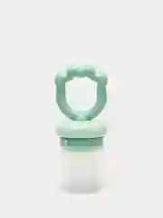 Бирюзовый силиконовый ниблер для кормления