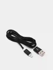 Черный usb кабель 2.0 А  Apple Lythning, type C, micro usb