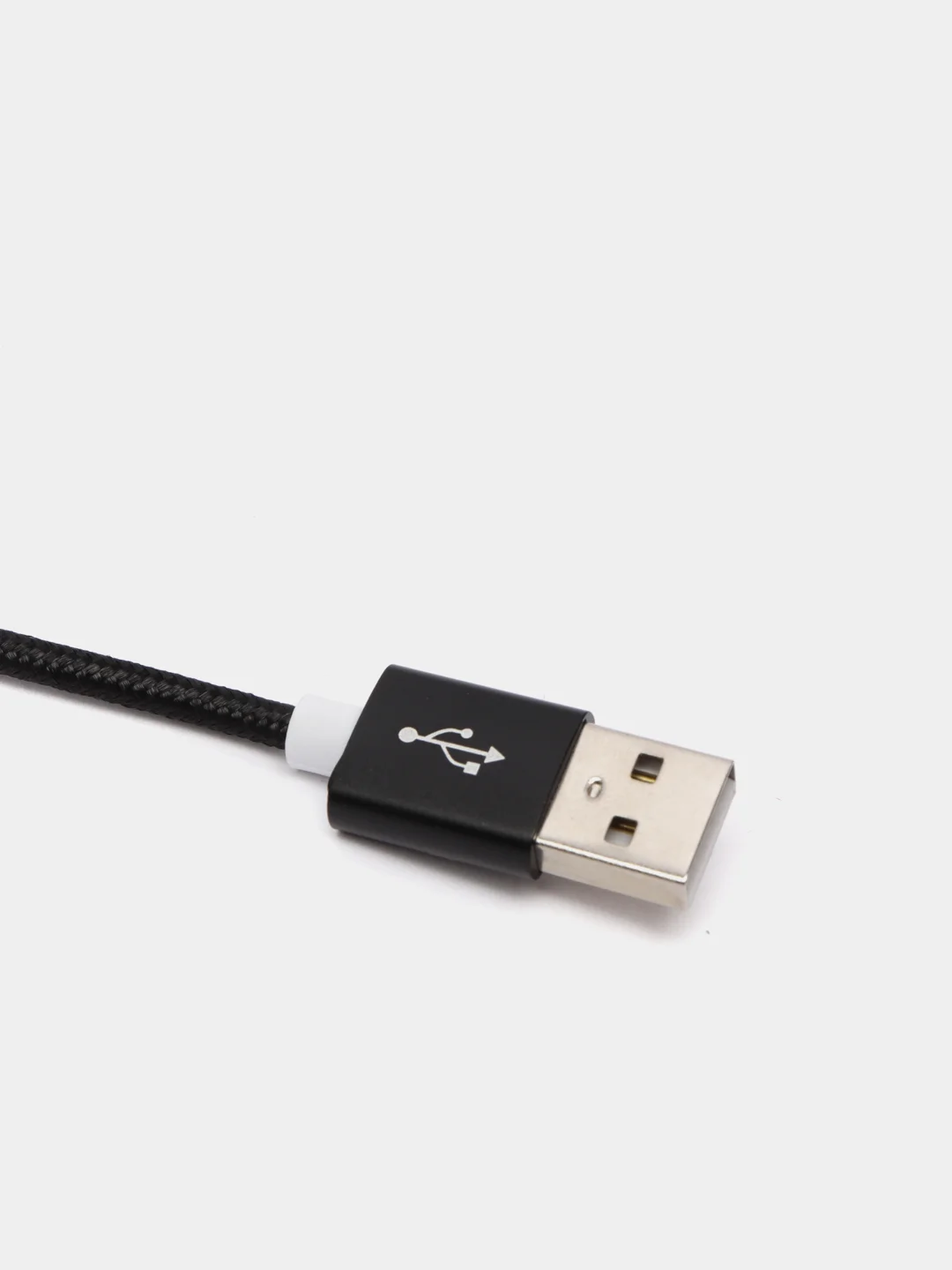 Черный usb кабель 2.0 А Apple Lythning, type C, micro usb
