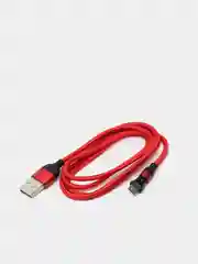 Красный usb Кабель для зарядки и передачи данных Charget 3.0 A (micro, Type C, Apple lightning)