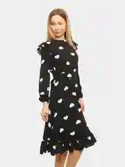 Угольный платье женское