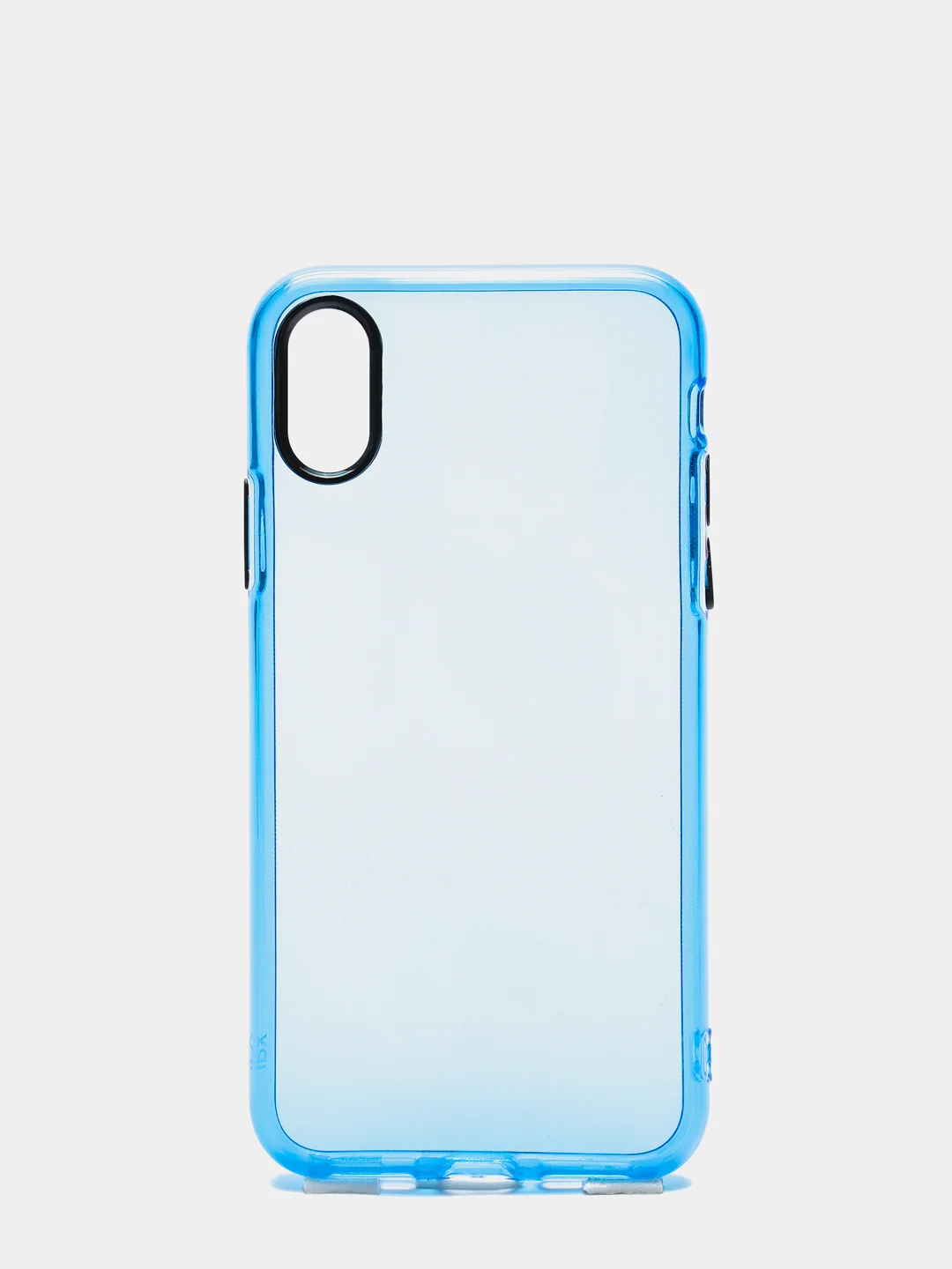 Синий чехол для iPhone 11, 7, 8, SE 2020, Plus, X, XS, XR, Max, Pro прозрачный, 5 цветов