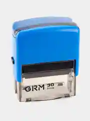 Лазурный автоматическая оснастка для штампа GRM 30 Office, 47*18 мм