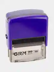 Фиолетовый автоматическая оснастка для штампа GRM 30 Office, 47*18 мм