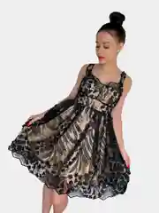 Черный платье женское нарядное