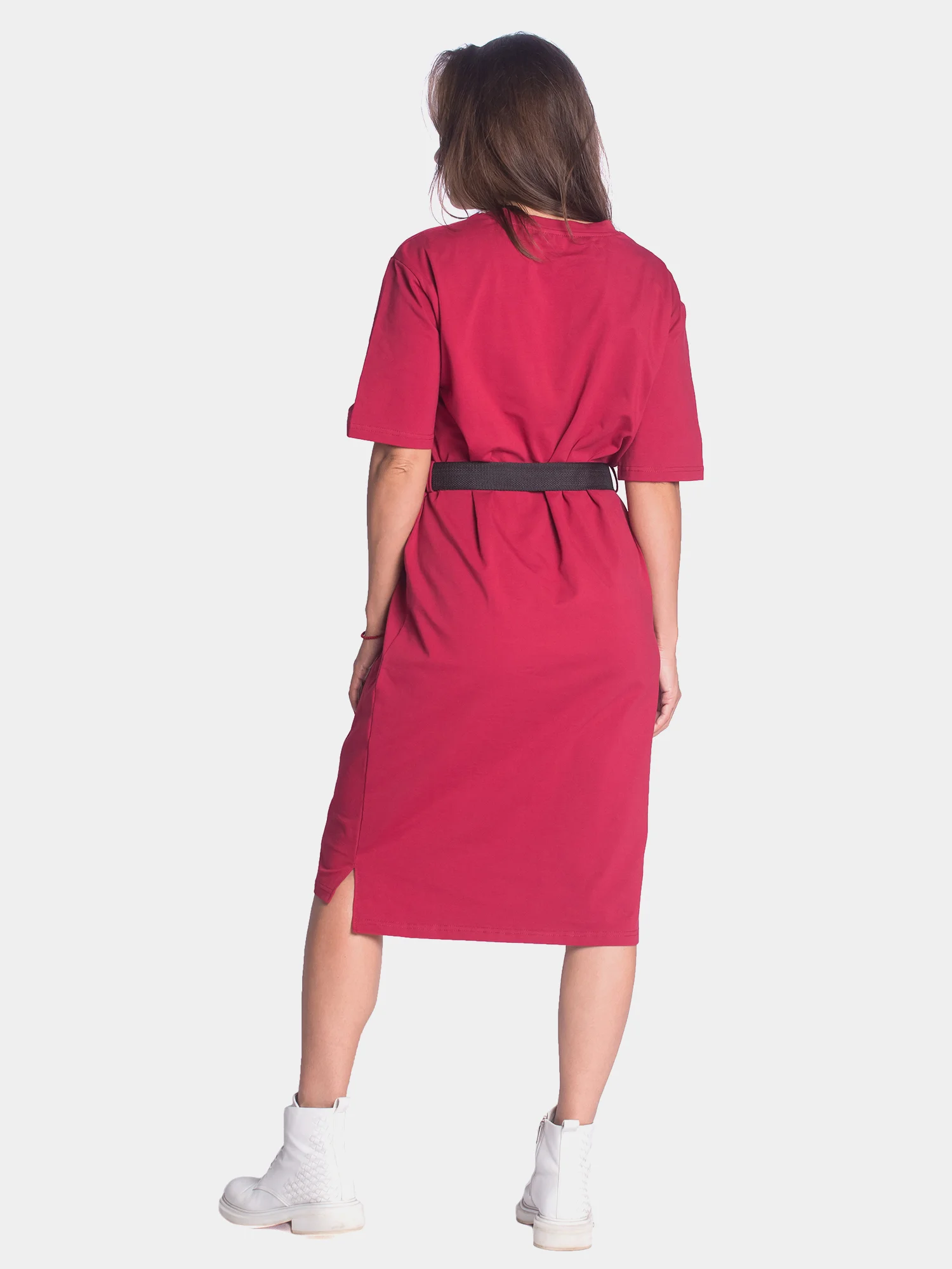 Платье женское self КЛП1455П5 бордовый, KLERY