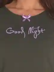 Сорочка женская Good night КЛС1377П2 хаки, KLERY