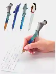 Ручка шариковая, фигурная, МОРСКИЕ ЖИТЕЛИ