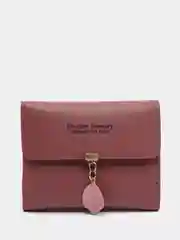 Коралловый меланж кошелек женский