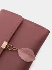 Коралловый меланж кошелек женский