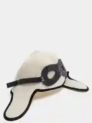 Белый шапка для бани / Шапка для бани и сауны, разные виды