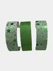 Зеленый скотч декоративный, для творчества