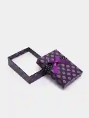 Аметистовый коробка подарочная для колец и украшений