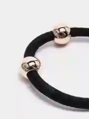 Черный резинка для волос