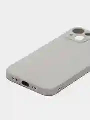 Серый чехол для iPhone 13 Mini 12 Mini 13 Pro с защитой камеры силиконовый