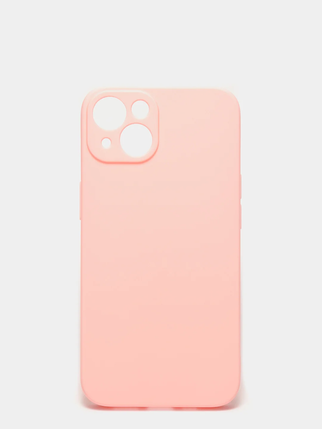 Розовый чехол для iPhone 13 Mini 12 Mini 13 Pro с защитой камеры силиконовый