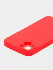 Красный чехол для iPhone 13 Mini 12 Mini 13 Pro с защитой камеры силиконовый